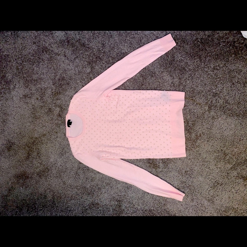 Baby pink cashmere sweater